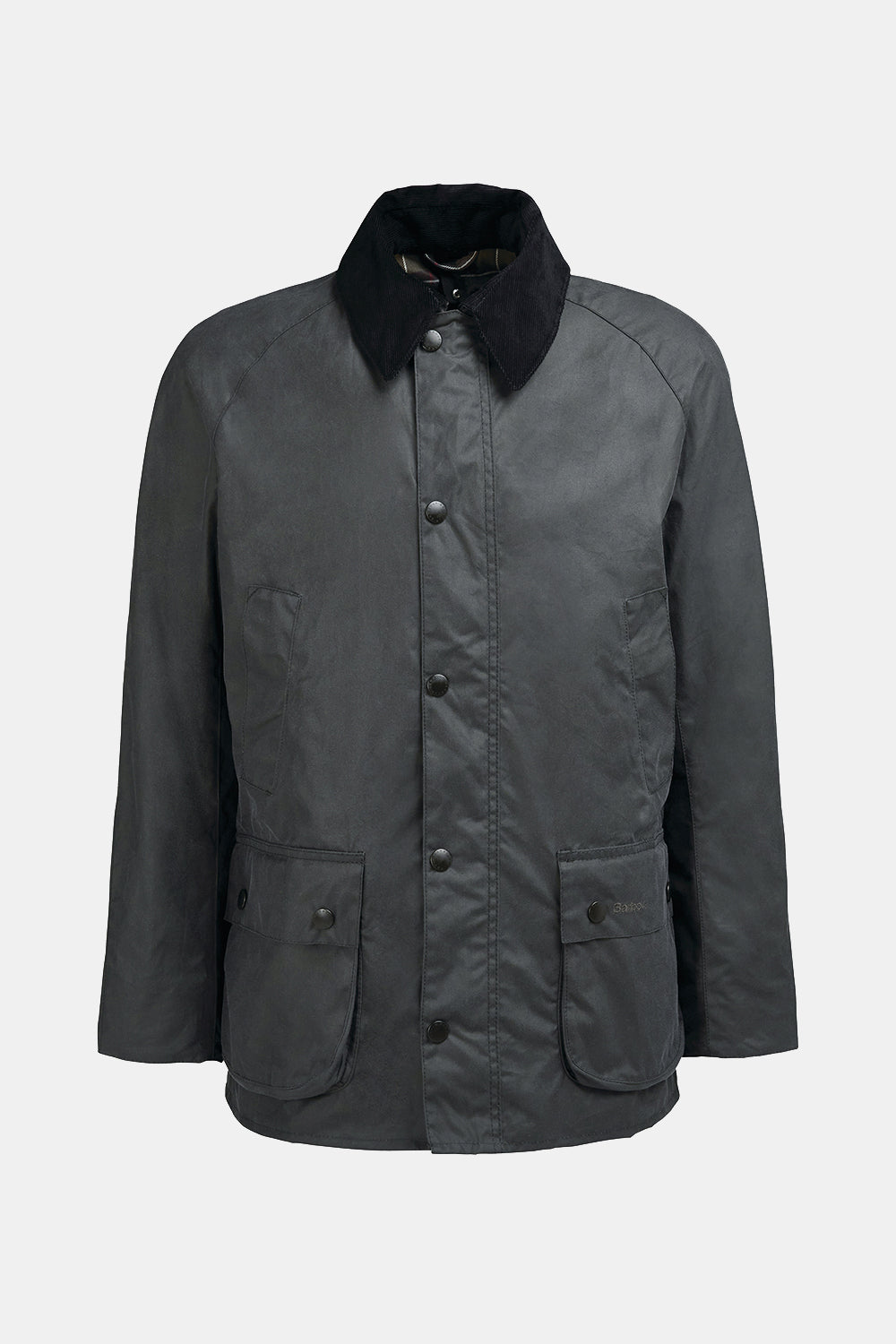 Barbour Ashby Waxed Jacket (Grey/Classic)