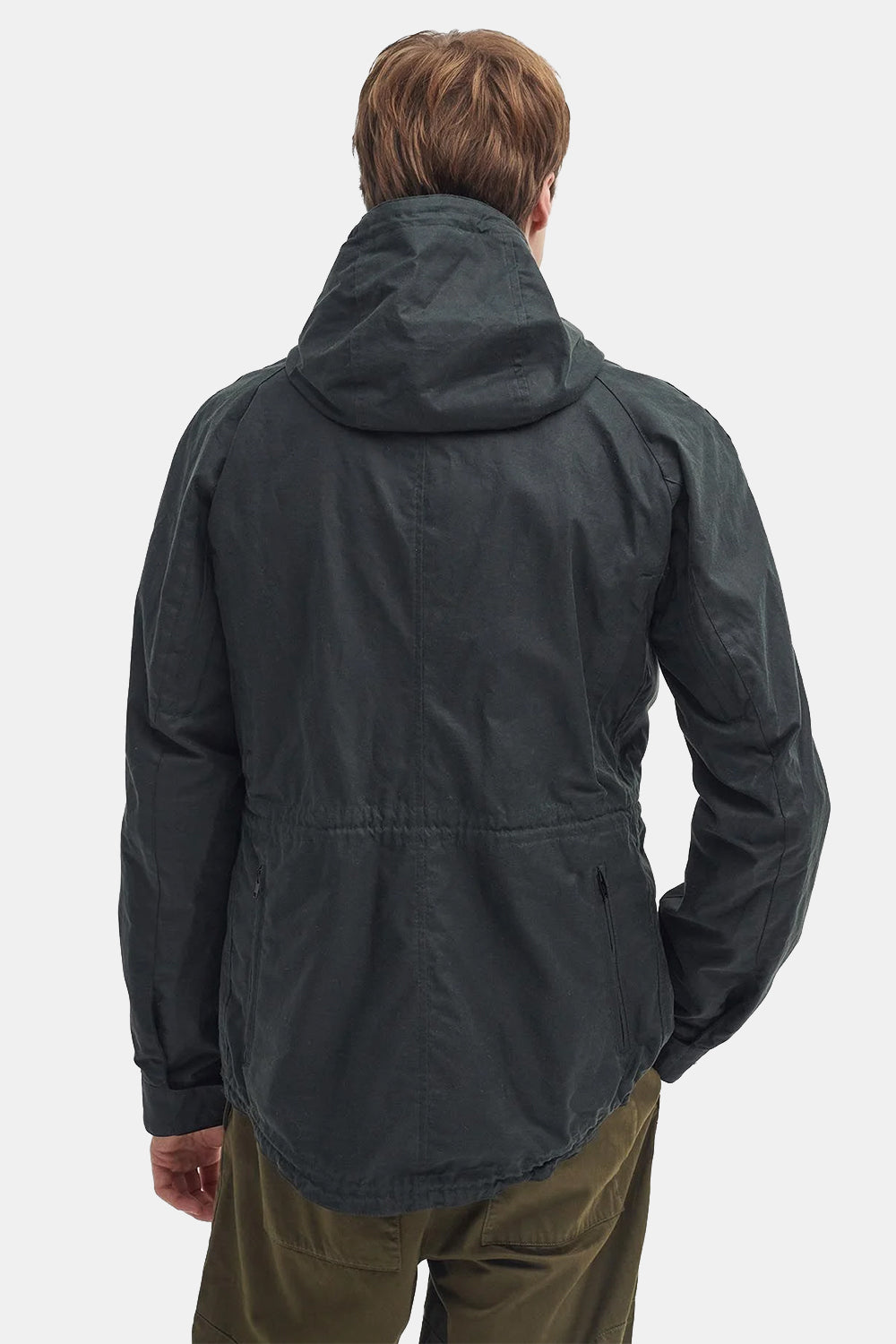 Barbour X naar Ki tot Bicycle Wax Jacket (salie)