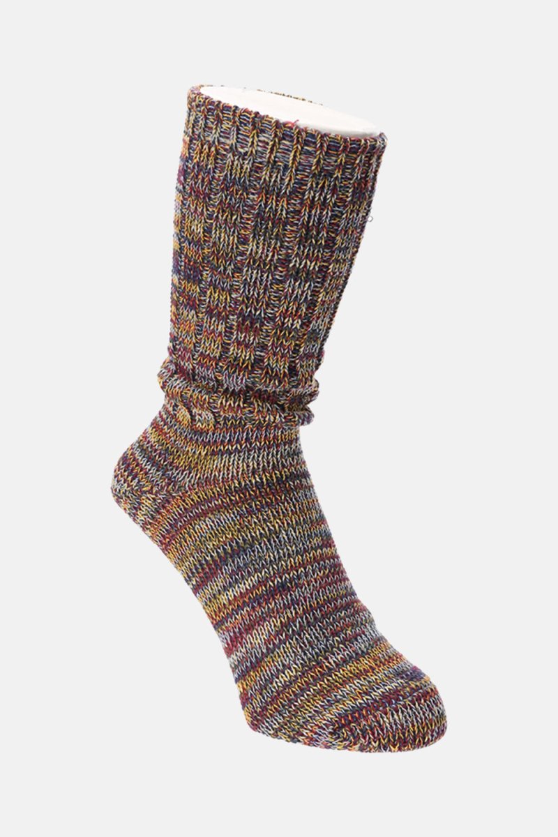 Anonymous Ism 5 Colour Mix Crew Socks (Wine Mix) | Socks