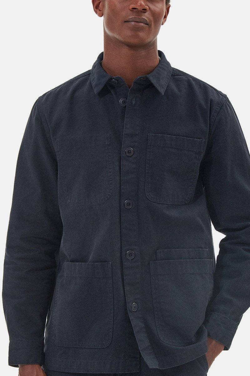 Barbour Chesterwood Overshirt (Indigo) | Jackets