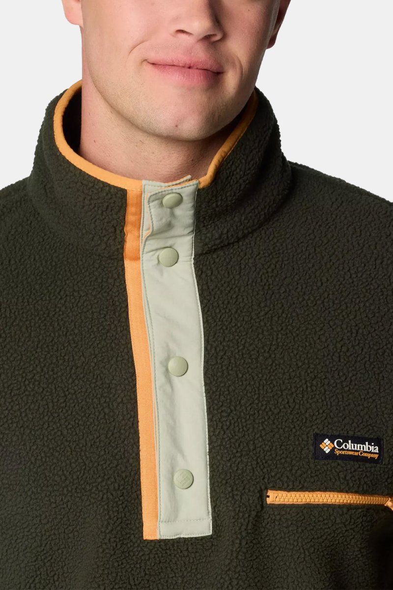 Columbia Helvetia™ II Half Snap Fleece (Greenscape) | Sweaters