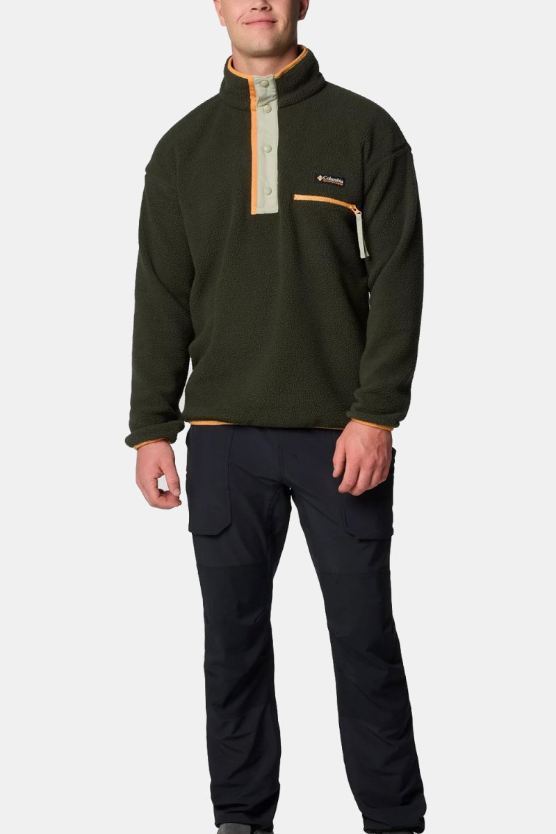 Columbia Helvetia™ II Half Snap Fleece (Greenscape) | Sweaters