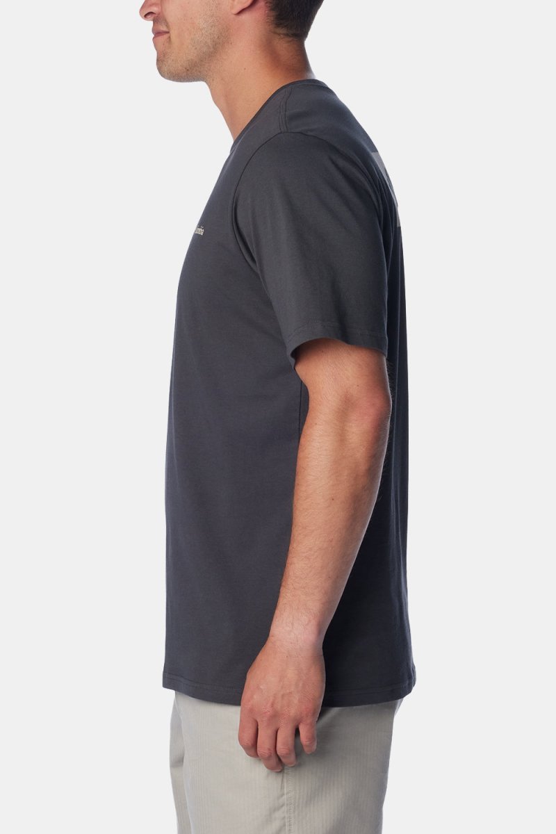 Columbia North Cascades Short Sleeve T-Shirt (Shark Grey) | T-Shirts