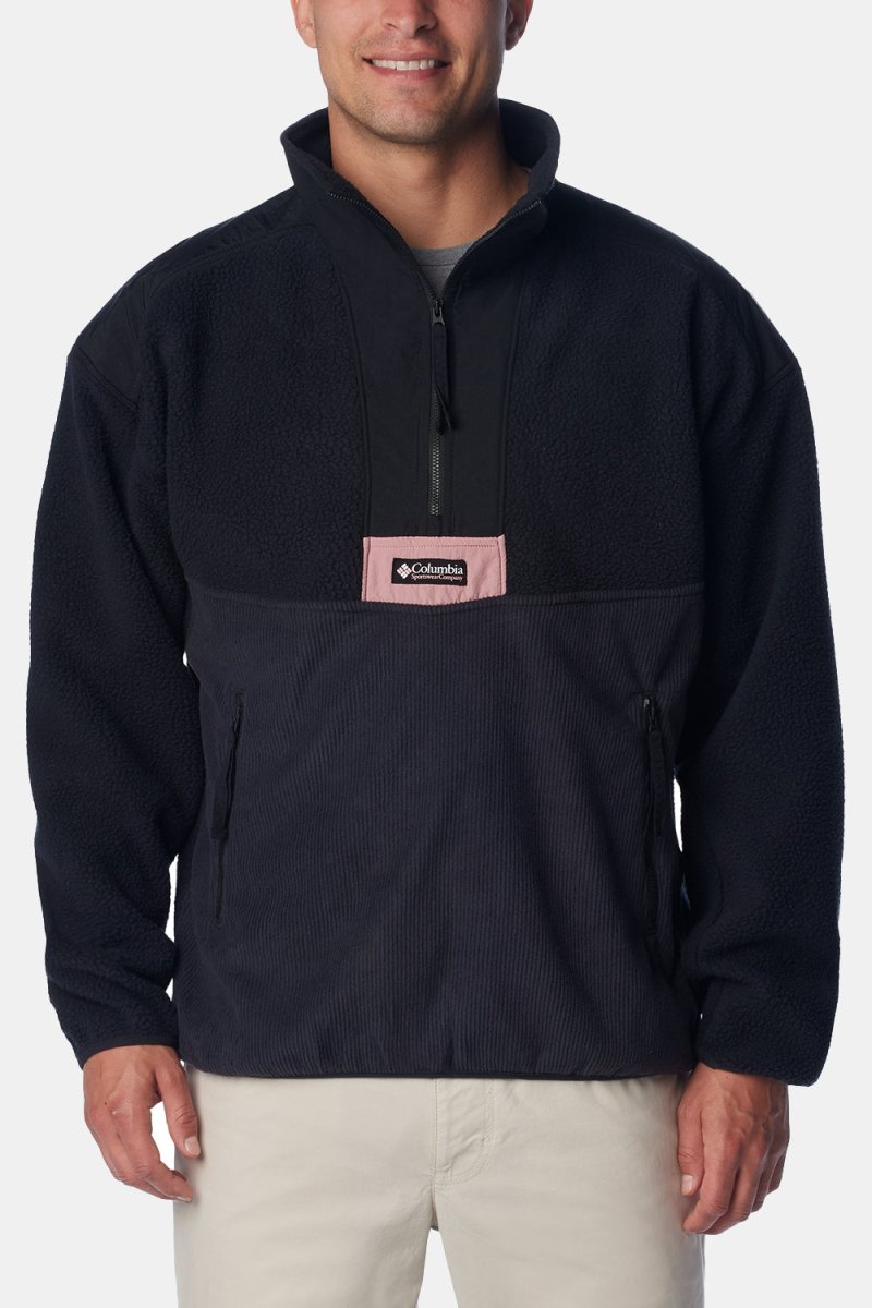 Columbia Riptide Fleece (Black/Salmon Rose) | Sweaters