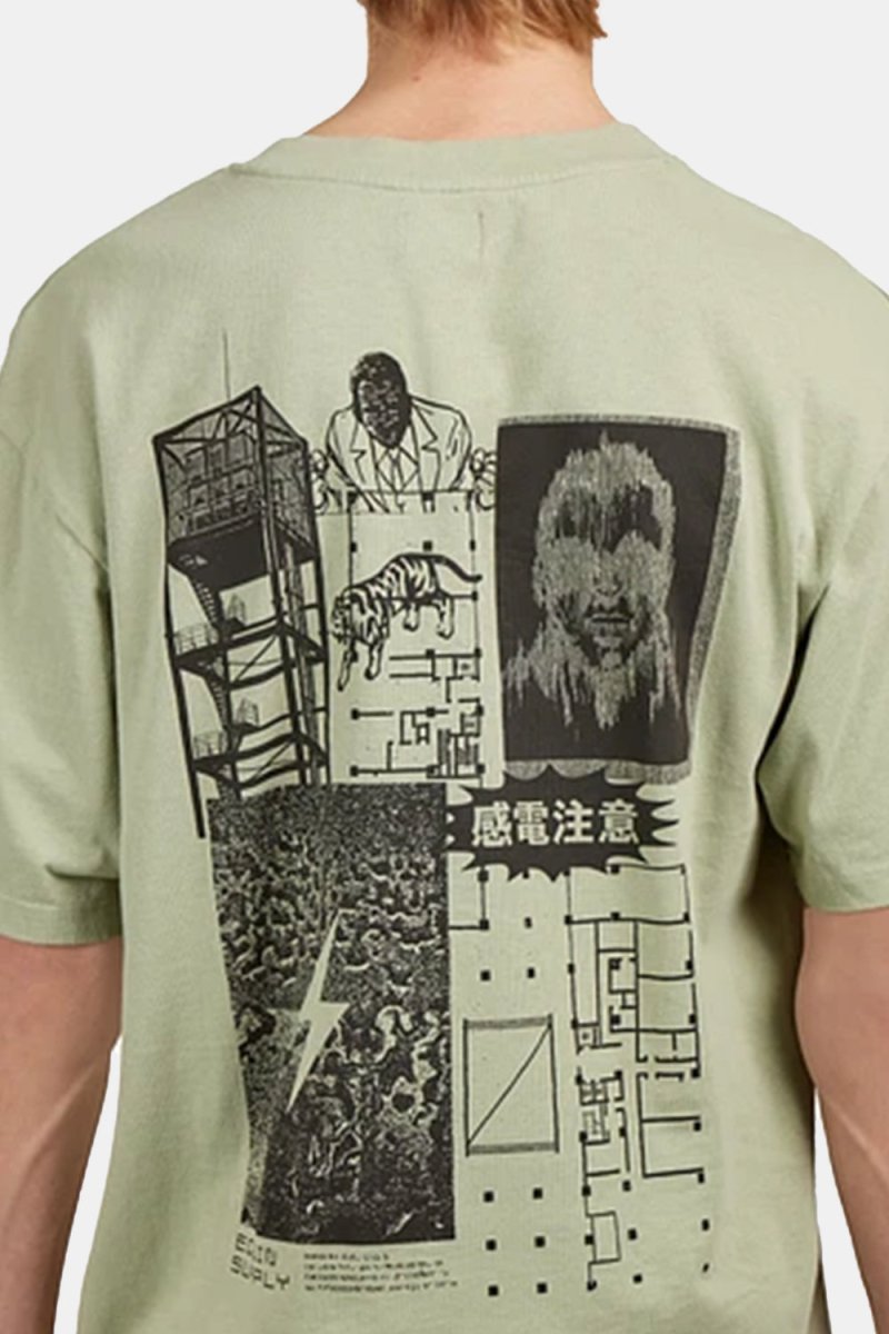 Edwin Hazardous Voltage T-Shirt (Desert Sage) | T-Shirts