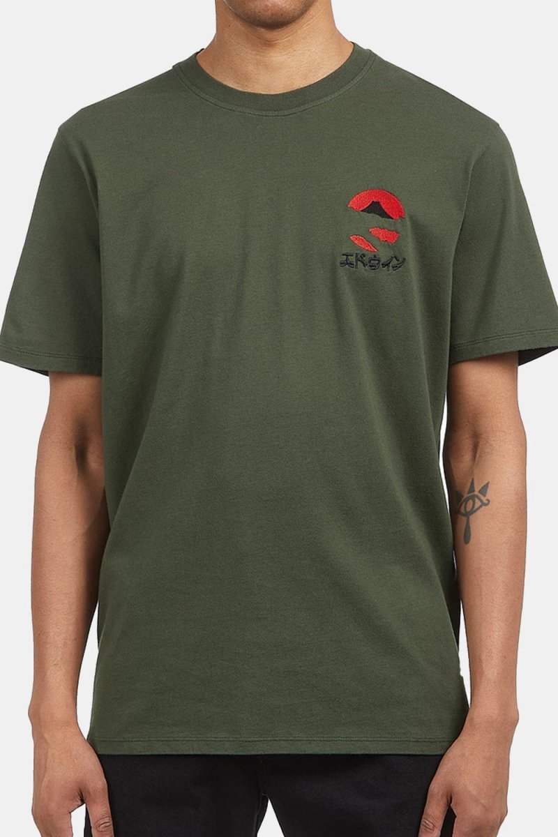 Edwin Kamifuji Chest T-Shirt (Kombu Green) | T-Shirts