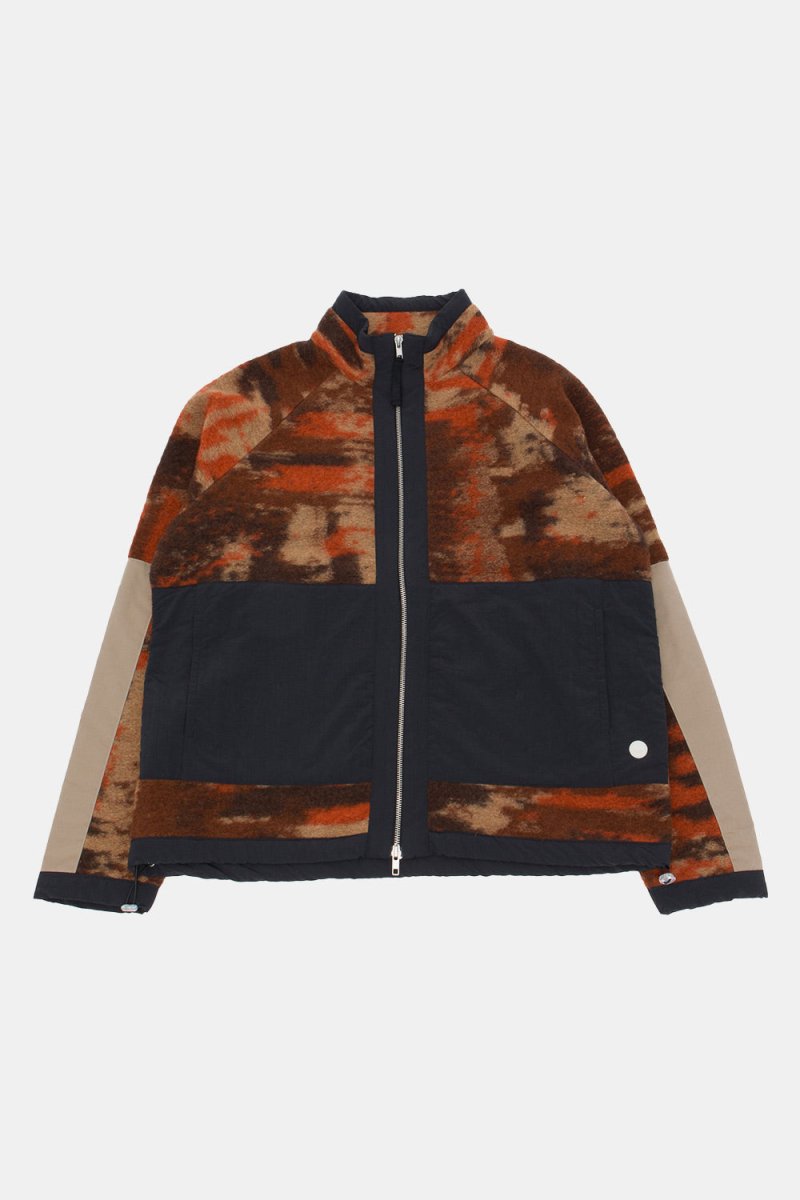 Folk Signal Fleece (Rust Multi Jacquard) | Sweaters