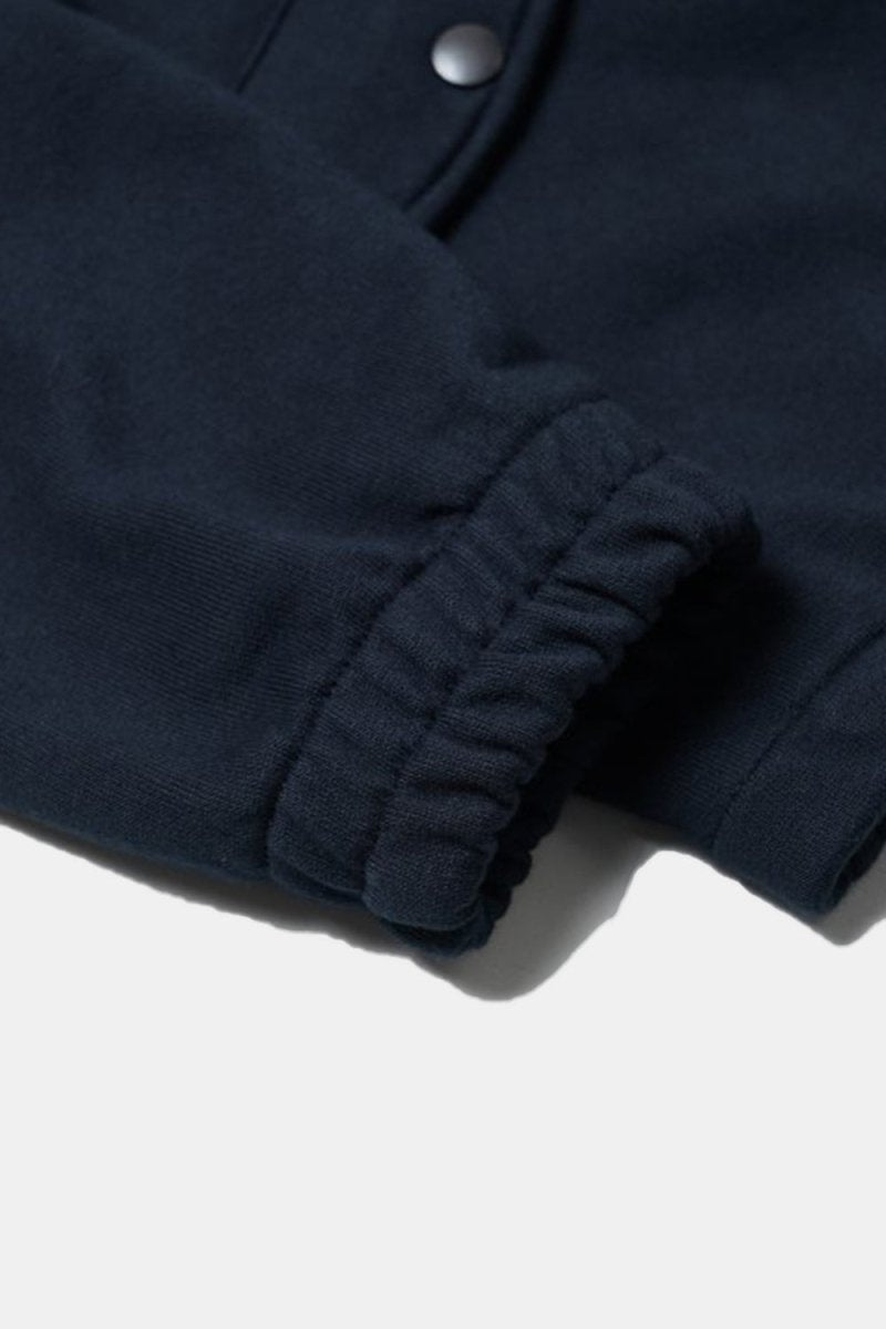 Frizmworks Banding Snap Sweatshirt (Navy) | Sweaters