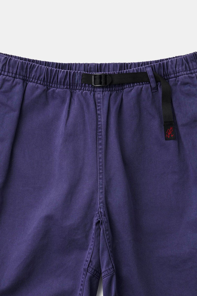 Gramicci G-Shorts Pigment Dye Cotton Twill (Grey Purple) | Shorts